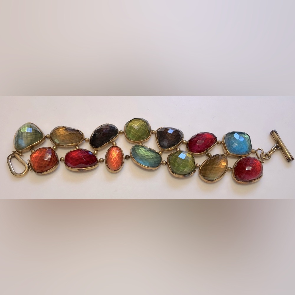 Vaubel 006, Steve Vaubel, chunky Multicolor stone bracelet $5,000